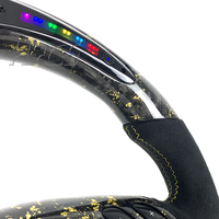 Volant LED en Fibre de Carbone Forgée, Accessoire Intérieur pour BMW E46 E39 E53 330 325 ICA R