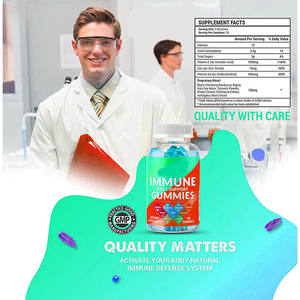 9 in 1 supporto immunitario Gummies <span class=keywords><strong>Astragalus</strong></span> & Sea Moss supplemento immunitario vitamina C & D gommoso Immune gommoso - Product Image 3