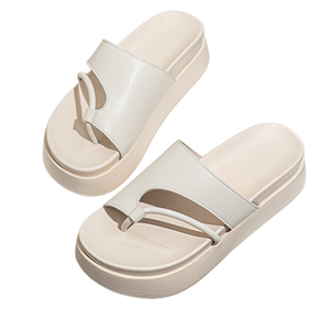 Zapatos Urbanos de Moda para Mujer, de Piel Genuina con Pelo de Caballo, Parte Superior de Piel Vacuna, Suaves, Antideslizantes, Abiertos, para Primavera/Otoño, Verano/Invierno - Product Image 4