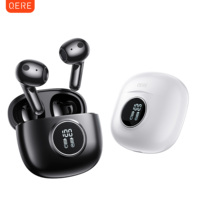 QERE E40 Four-Microphone ENC TWS Casque Écouteur Sans Fil Écouteur Écouteurs intra-auriculaires de jeu Écouteur Bluet ooth Écouteur