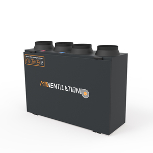 Unità di Recupero Calore MIA Moderna, Flessibile e Intelligente per Sistema di Ventilazione, Montaggio a Parete per Camera da Letto - Product Image 4