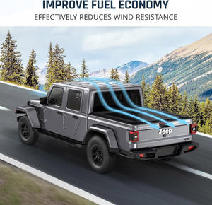 Canyossoar อลูมิเนียมอัลลอยด์พับเก็บได้พับเก็บได้<span class=keywords><strong>4X4</strong></span>รถบรรทุกออฟโรดฝาครอบรถบรรทุก Ford <span class=keywords><strong>Ranger</strong></span> <span class=keywords><strong>XLS</strong></span> Raptor <span class=keywords><strong>2023</strong></span> + - Product Image 6