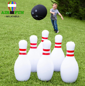 Alquiler de Juego de Bolos Humano Inflable Gigante, Pista de Bolas Zorb, Juego de Bolos Humano Inflable en Venta - Product Image 1