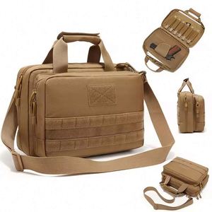Muestra Gratuita de Bolsa de Mensajero de Gran Capacidad para Exteriores, Bolsa Táctica de Lona Oxford para Caza y Tiro - Product Image 1
