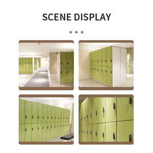 Taquillas y Banco de Gimnasio Compactos e Impermeables de Laminado Huajiale para Uso Doméstico o Comercial - Product Image 3