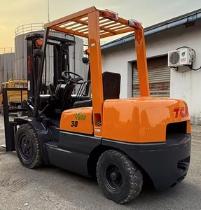 Original Japanese <b>Used</b> Fd30 3ton Diesel TCM Stacker Forklift Best Price Very Good Condition in Shanghai - Product Image 1