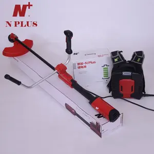 Nplus 29ah 43cc máquina de jardim profissional elétrica alimentada por grama e ervas daninhas