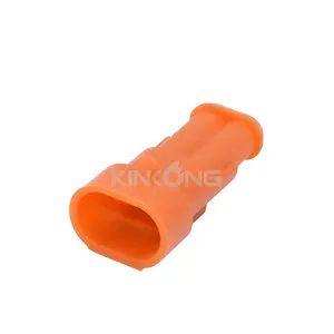 2 Pins Male Orange AMP Superseal 1.5mm Series Connector 1745022-1