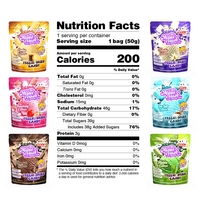 Freeze Dried Vanilla Flavored Ice Cream Puffed Candy Powder Form Wholesale Sweet Fruity Taste Halal Certified Ingredients Sugar
