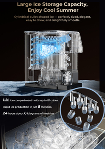 Desktop Hot Cold Reverse Osmosis <strong>Water</strong> Purifier <strong>Dispenser</strong> with Ice Maker - Product Image 6