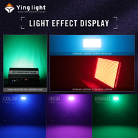 Projecteurs stroboscopiques LED RGB 3-en-1 1000W à 8 segments, contrôle DMX512, construction en aluminium, CRI 90 élevé, indice de protection IP33 pour l'éclairage d'événements DJ