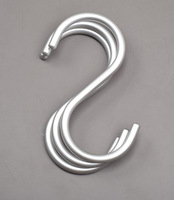Ressorts en aluminium plaqué nickel Caiyin, style S, à torsion spirale, avec crochets uniques, capacité de charge de 90 lb, couleurs personnalisées