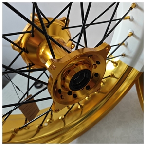 Ruedas Supermoto de Aluminio CNC de 17 Pulgadas para Suzuki RMZ 250 450 2007-2024, Llantas de Motocicleta Todoterreno con Color Personalizado - Product Image 4
