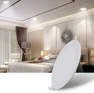 Energy Star Dimmable Light Led Panel 4-inch Embedded LED Panel Light Anti-glare Round Ultra-thin Panel Light