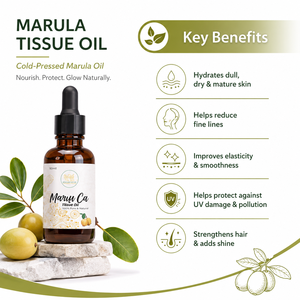 Huile de Marula pour le soin du visage, du corps et des cheveux, laisse la peau soyeuse, éclatante et nourrie - Product Image 2