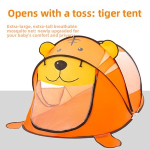 Tentes de <span class=keywords><strong>camping</strong></span> pop-up en tissu pour enfants, sans installation, pour l'intérieur, avec tiges en fibre de verre, vente en gros, cadeaux pour enfants - Product Image 6