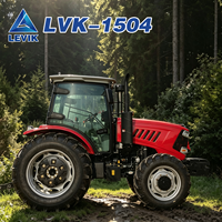 Mini-tracteur 4x4 de 150 CV, essieu renforcé, grande capacité de charge, certifié CE, idéal pour les exploitations forestières et agricoles en zone montagneuse.