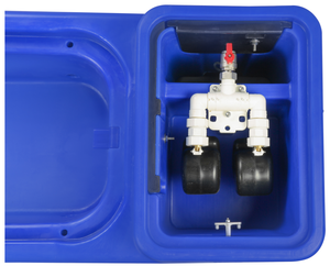 Abreuvoir automatique chauffé et isolé anti-givre de 140 L avec flotteur pour bétail, idéal pour les sties laitières hivernales - Product Image 6
