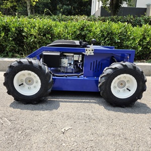Hot-Selling Intelligent Remote-Controlled Lawn Mower Robot Internet Super Flexible 4-Stroke <b>One</b>-Button Start <b>Zero</b> Turn ELF-500 L - Product Image 3