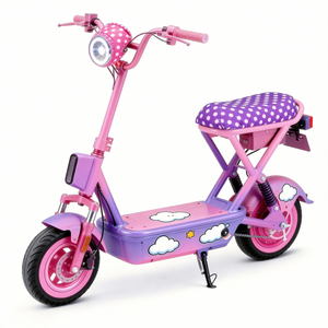 Vente directe d'usine, scooter électrique pas cher à 2 roues, vélo électrique avec pneus à vide de 14 pouces, 2 places, 48V 350W, vélo de ville électrique pour adultes - Product Image 1