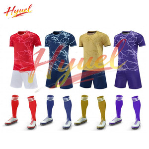Ventes directes d'usine, maillots de football personnalisés - Chemises d'été unisexes imprimées, 100% polyester, séchage rapide, respirantes - Product Image 1