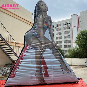 Decoración Inflable de Pared con Forma de Mujer para Promoción de Películas, Muro Inflable Publicitario con Forma de Celebridad para Exhibición - Product Image 3