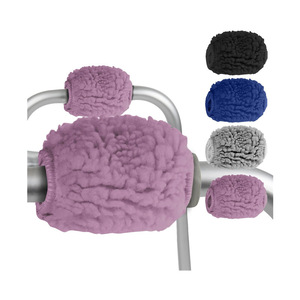 Wheelchair Armrest Cover <b>Memory</b> <b>Foam</b> Sheepskin Handle Soft <b>Cushion</b> Pad - Product Image 2
