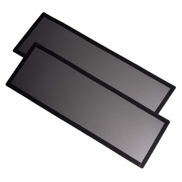 China Factory Customizable 360mm 120mm Fan Dust Screen Filter 4.72 Inch PVC Computer Case Dust Filter Magnetic Black