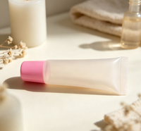 Tube de gloss à lèvres souple imprimé sur mesure, tube vide pour huile à lèvres, sérum, emballage pour cosmétiques pour les lèvres