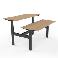 Bureau debout intelligent de haute qualité Table d'ordinateur motorisée Bureau debout électrique à hauteur réglable à double moteur