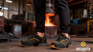 Chaussures <span class=keywords><strong>de</strong></span> <span class=keywords><strong>travail</strong></span> d'été <span class=keywords><strong>ultra</strong></span>-légères Bottes <span class=keywords><strong>de</strong></span> construction <span class=keywords><strong>de</strong></span> sécurité confortables et antidérapantes Protection des pieds en caoutchouc durable - Product Image 6