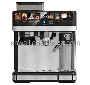 เครื่องชงกาแฟเอสเพรสโซกึ่งอัตโนมัติ Anwell ผลิตจากสแตนเลสสตีลอิตาลี พร้อมฟังก์ชั่นทำฟองนม แรงดัน 20 บาร์ เครื่องมัลติฟังก์ชั่น แรงดัน 15 บาร์ - Product Image 3