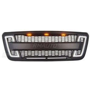ชุดแต่งสำหรับรถฟอร์ด แร็พเตอร์ F150 ปี 2004-2005 ชุดแต่งกันชนหน้าแบบ LED พร้อมกระจังหน้าสำหรับรถแข่ง  ชุดแต่งตกแต่งกระจังหน้า  อะไหล่ภายนอก - Product Image 4