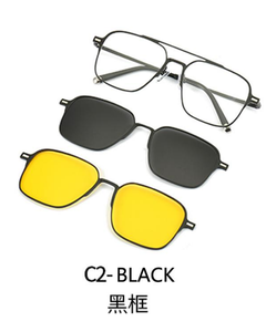 Gafas de <span class=keywords><strong>sol</strong></span> polarizadas <span class=keywords><strong>con</strong></span> imán supercaliente 2023, marco de Metal intercambiable <span class=keywords><strong>con</strong></span> <span class=keywords><strong>lentes</strong></span> UV400 Tac, gafas de <span class=keywords><strong>sol</strong></span> excelentes <span class=keywords><strong>con</strong></span> Clip - Product Image 5