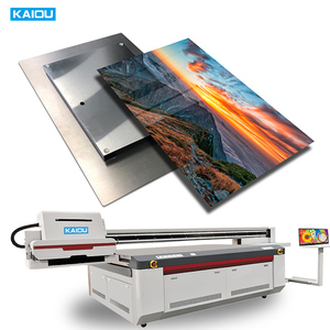 Impresora de cama plana UV de gran formato duradera Impresión de cabezal de impresión Ricoh de alta precisión en madera MDF, vidrio, corrugado y señalización - Product Image 6