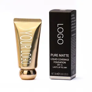 BB Creme Foundation para Mulheres Negras Spray Cosmético Fundação Make Up Cobertura Completa Private Label Man Foundation Cosméticos