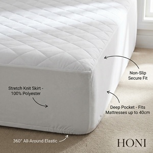 HONI Housse de <span class=keywords><strong>couette</strong></span> de qualité hôtelière de luxe, toute saison, super douce, brossée, écologique, certifiée GRS, certifiée OEKO-TEX, Global Source - Product Image 4