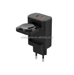 Cargador de Teléfono Móvil 2 en 1 con Carga Rápida PD de 30W, Carga Inalámbrica para Reloj con Puerto Tipo-C - Product Image 5