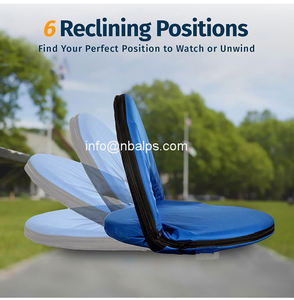 Japanse Stijl Tatami Seat Opvouwbare Stadionstoel Deluxe Outdoor Camping Verstelbare Waterdichte Vloerkussen Stoel - Product Image 3