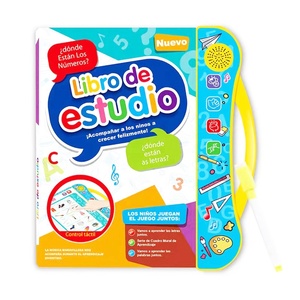 Libro de Sonidos Personalizado para Educación Temprana, Máquina Inteligente de Aprendizaje del Alfabeto para Niños, Libros de Sonidos Interactivos con Actividades Impresas - Product Image 1