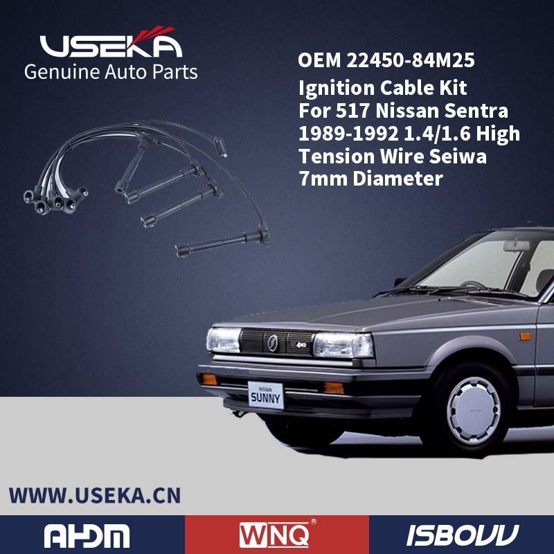 Ignition Cable Kit for Nissan Sentra 1989-1992 - OEM 22450-84M25