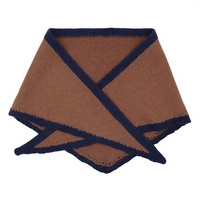 Écharpe d'hiver tricotée chaude en mélange de 15 % de laine, acrylique et nylon, pour voyage et plage, tissu courant, OEM ODM pour la vente en gros