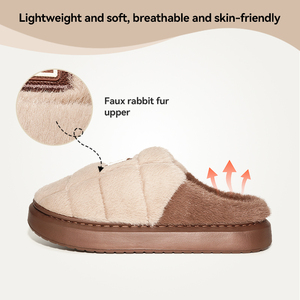 Chaussons pour hommes à enfiler avec mousse à mémoire de forme pour intérieur et extérieur, lavables en machine - Product Image 4
