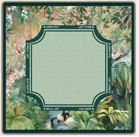 Tapis de Mahjong américain de luxe Tennis Rabbit, design moderne, surface imperméable, tuiles personnalisées, écologique, antidérapant
