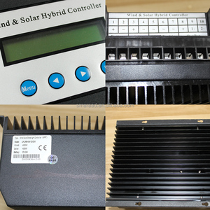 Régulateur hybride MPPT éolien et solaire 600W 800W 1kW 12V 24V 48V automatique pour panneaux solaires et générateur éolien - Product Image 4
