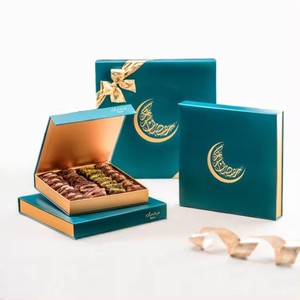 Boîte d'emballage de date de qualité supérieure Boîte cadeau en carton durable pour stocker et présenter les dates avec un design élégant pour les cadeaux et les événements - Product Image 4