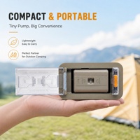Pompe à air électrique intégrée pour gonflage et dégonflage, pompe à air portable intégrée, pompe de gonflage intégrée pour lit gonflable et jouets