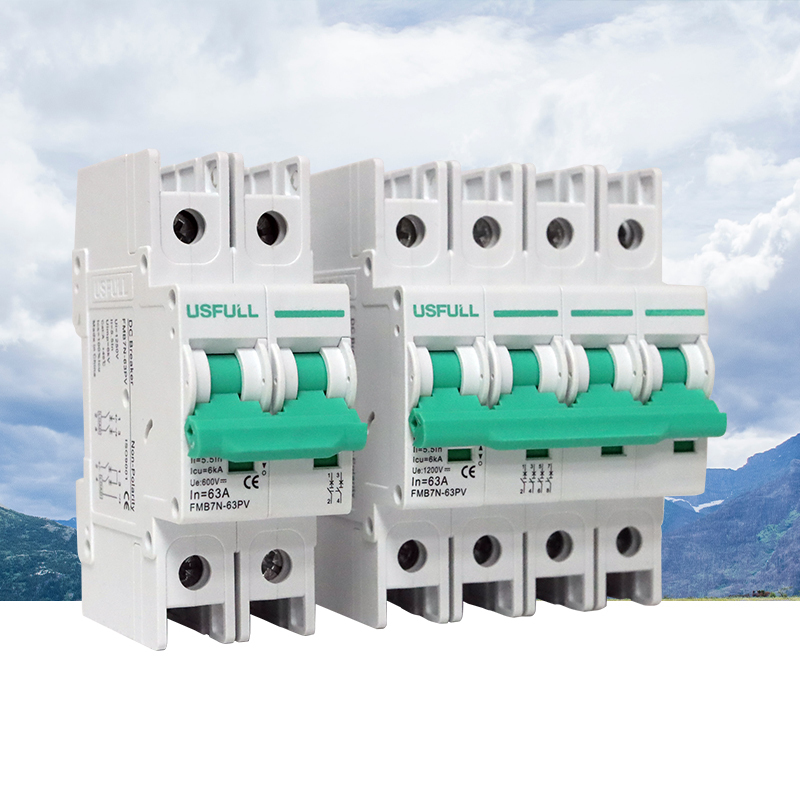 USFULL High Quality Miniature Circuit Breakers Efficient Power Protection Solar PV System 250V to 1000V 1P 4P MCB for DC · image 6