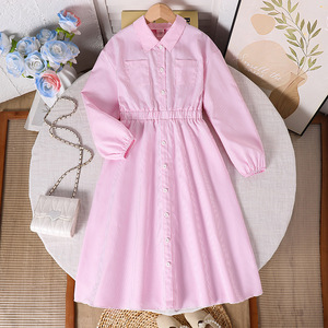 sachin and babi light blue dress Toddler Girl Long Sleeve Dress Stretchy Kids Nigeria main image 0