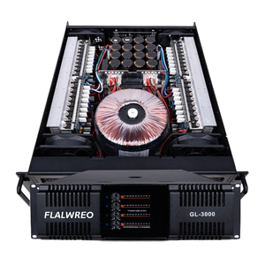 Amplificateur de Puissance pour Caisson de Basses HIFI Haute Performance FLALWREO Passif 4-8 Ohms avec Boîtier Métallique Durable et Protocoles Robustes pour Bars et Clubs - Product Image 4